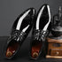 Breathable Leather Oxford Shoes for Men - Formal Business Dress Footwear