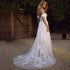 Off the Shoulder African Wedding Dresses Customized Appliques Princess Bohemian Gowns