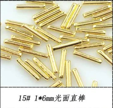 500pcs Metal Nail Art Decorations - Japan Korea Alloy Rivets, Studs, and DIY Accessories for Creative Designs
