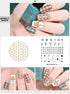 Nature-Inspired Nail Art Stamping Plate Set with Butterfly and Mountain Range Designs for DIY Manicure Enthusiasts
