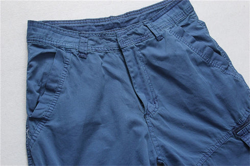 Summer Cargo Shorts Men Cool Camouflage Casual Pants Camo