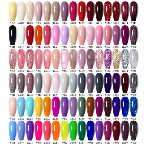 Glittery Gel Nail Polish for Eye-Catching Halloween Nails – 7.5ML Semi-Permanent UV LED Varnish for Stunning Nail Art and Manicure