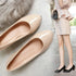 Elegant Women's Leather Med Heels - Classic Office Pumps for Career Ladies