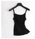 Luxurious Mulberry Silk Halter Top for Women - Elegant U Neck Solid Cami Vest Sleeveless Summer Silk Tank Tops Ladies Stylish Camisole