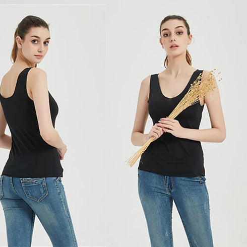 Plus Size 5XL Seamless Summer Camisole Tank Tops for Women - Comfortable Ice Silk Crop Tops in Solid Colors, Breathable Fashion Essentials