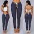 Elastic Sexy Skinny Pencil Jeans For Women Y2K Streetwear Denim Pants