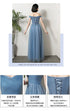 Bridesmaid Dress Elegant Ankle Length Tulle Ball Gown With Pleat Sash Built In Bra Prom Bridal Gown