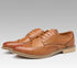 Elegant Men's Oxford Brogue Lace-Up Shoes for Business, Weddings, and Formal Occasions - Stylish Bullock Dress Footwear