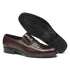 Stylish Men's Leather Oxfords - Comfortable Round Toe Flats for Office, Business, and Wedding Occasions