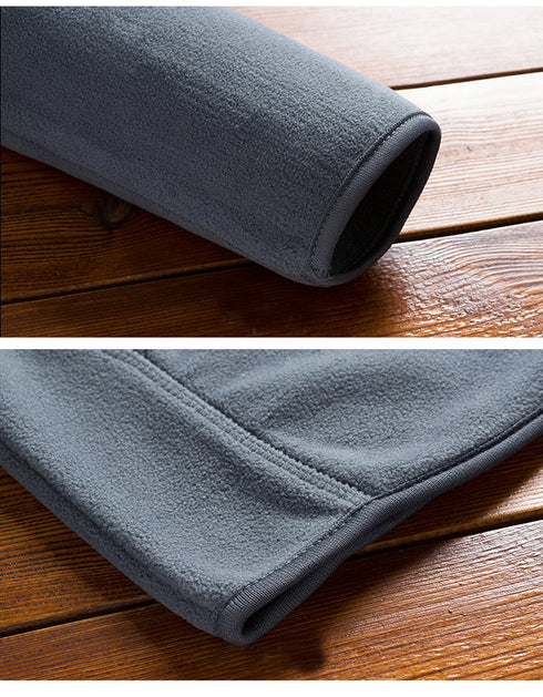 Men's Tactical Fleece Softshell Jacket - Windbreaker for Outdoor Activities, Thermal Casual Coats for Tourism and Mountain Adventures, Perfect for Army Enthusiasts