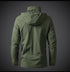 Men's Lightweight Waterproof Windbreaker Jacket for Outdoor Activities - Breathable Tactical Coat for Hiking, Camping, and Sports