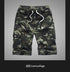 Men's Cargo Shorts Combat Plus Big Size Capris for Summer