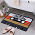 Cartoon Camper Bathroom Doormat Absorbent Indoor Rug Anti-Slip Decorative Floor Mat