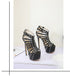 Sexy Peep Toe Platform Heels For Women Party Dance Shoes