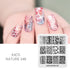 Nature-Inspired Nail Art Stamping Plate Set with Butterfly and Mountain Range Designs for DIY Manicure Enthusiasts