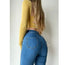 Casual Vintage High Elastic Mom Jeans for Women - Stylish Washed Stretch Denim Pencil Pants, Perfect for Fall Outfits with Jeans and Everyday Wear