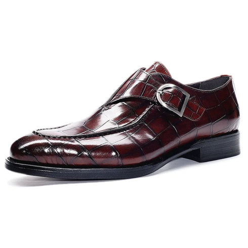 Elegant Designer Men's Formal Loafers - Classic Leather Business Shoes for Office and Valentine Gifts