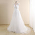 Amazing Wedding Dress Plus Size V Neck Cap Sleeve A Line Gown