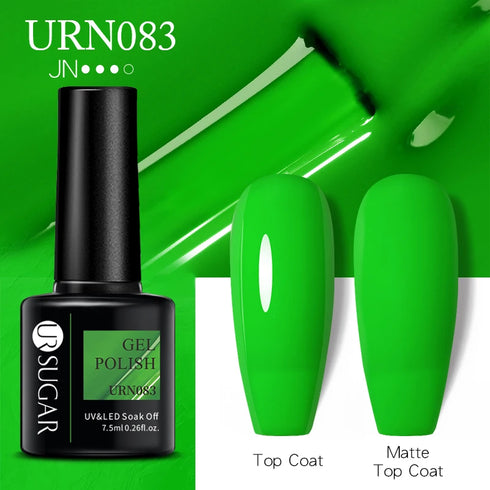 Nail Gel Polish - 7.5ml Semi-permanent Glitter Varnish for Winter Manicure, Eco-friendly and SGS Certified for Lasting Style