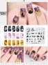 Nature-Inspired Nail Art Stamping Plate Set with Butterfly and Mountain Range Designs for DIY Manicure Enthusiasts