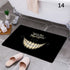 Cartoon Camper Bathroom Doormat Absorbent Indoor Rug Anti-Slip Decorative Floor Mat
