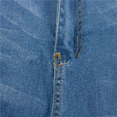 Fashion High Waist Skinny Ripped Jeans for Women S-3XL