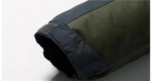 Plus Size Winter Jacket for Men - Thick Windproof Waterproof Fleece Military Parka Overcoat with Detachable Hood and Pockets, Available in 6XL to 9XL Sizes for All Seasons