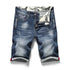 Summer Men's Stretch Short Jeans Casual Slim Fit Denim Shorts