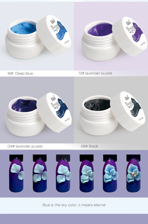 3D Plasticine Gel Nail Polish for Professional Nail Art Design - Non-Stick UV Gel Varnish for Stunning Fall Nails and Creative Sculpting