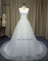 Liyuke Shining Symmetrical Lace Sweetheart Mermaid Wedding Dress