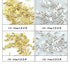 500pcs Metal Nail Art Decorations - Japan Korea Alloy Rivets, Studs, and DIY Accessories for Creative Designs