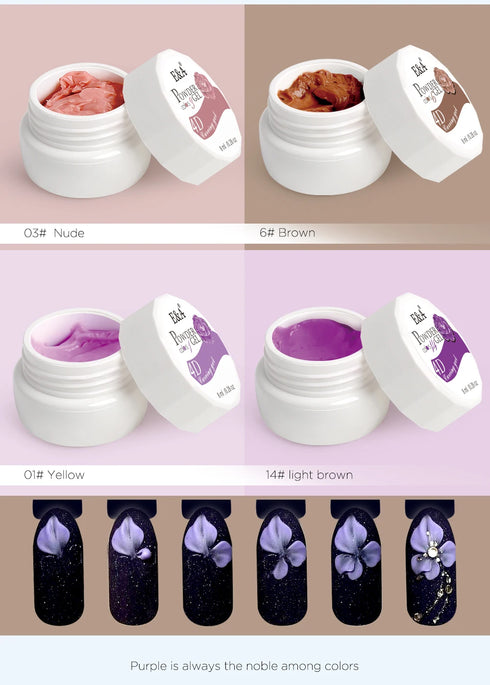 3D Plasticine Gel Nail Polish for Professional Nail Art Design - Non-Stick UV Gel Varnish for Stunning Fall Nails and Creative Sculpting