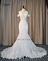 Liyuke Shining Symmetrical Lace Sweetheart Mermaid Wedding Dress