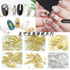 500pcs Metal Nail Art Decorations - Japan Korea Alloy Rivets, Studs, and DIY Accessories for Creative Designs