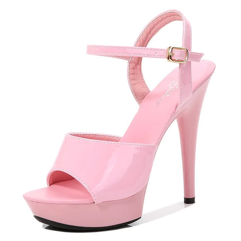 Womens High Heels Sandals 13cm Sexy Stripper Party Pumps