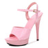 Womens High Heels Sandals 13cm Sexy Stripper Party Pumps