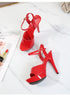 Womens High Heels Sandals 13cm Sexy Stripper Party Pumps