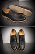 Elegant Men's Oxford Brogue Lace-Up Shoes for Business, Weddings, and Formal Occasions - Stylish Bullock Dress Footwear