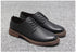 Stylish Men's Oxfords: Premium Genuine Leather Business Formal Dress Shoes with Classic British Design for Office & Casual Occasions