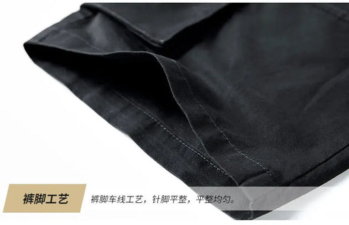 Men's Cargo Shorts Combat Plus Big Size Capris for Summer