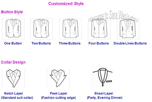Gorgeous Slim Dark Blue Wedding Suits For Men Tailor-Made Suits