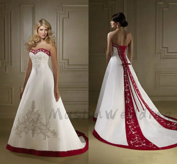 Wedding Dress Mermaid Silhouette Lace Embroidery Corset Couture Vintage Civil Gothic Bridal Gown