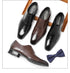Elegant Slip-On Oxford Shoes for Men - Classic Formal Business Dress Footwear Perfect for Weddings and Office Occasions