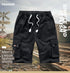 Men's Cargo Shorts Combat Plus Big Size Capris for Summer