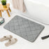 Memory Foam Bath Mat Super Absorbent Machine Washable Bathroom Rug Soft Quick Dry Floor Mat