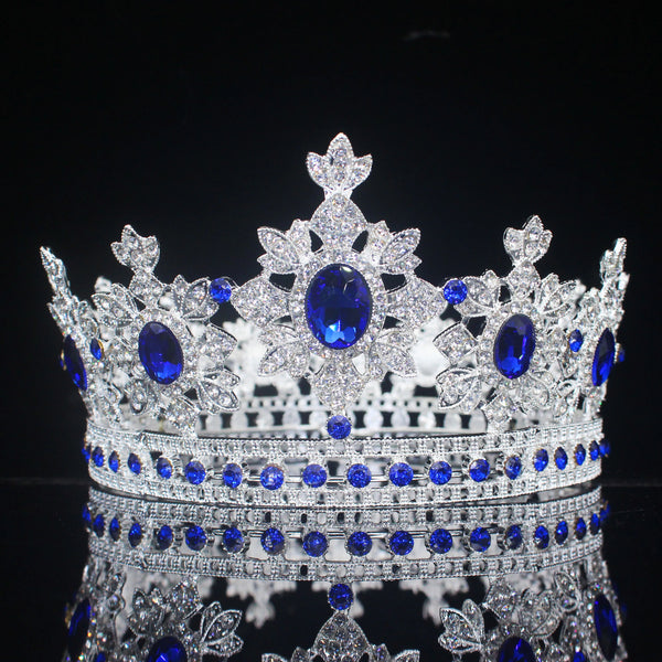 Elegant Crystal Bridal Tiara and Crown Hair Jewelry for Women