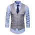 Slim Fit Men's Business Formal Waistcoat Sleeveless Vest