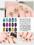 Nature-Inspired Nail Art Stamping Plate Set with Butterfly and Mountain Range Designs for DIY Manicure Enthusiasts