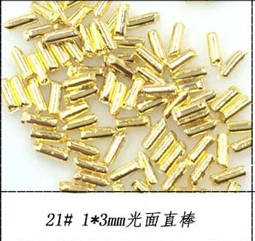 500pcs Metal Nail Art Decorations - Japan Korea Alloy Rivets, Studs, and DIY Accessories for Creative Designs