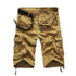Summer Cargo Shorts Men Cool Camouflage Casual Pants Camo